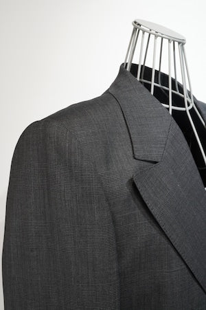 renoma Paris /  COSTES RCES01 WOOL GLEN CHECK JACKET