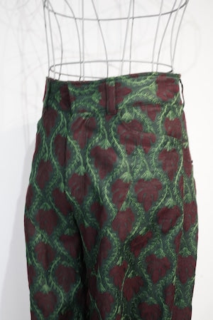 tokio / Botanic Lax ''SMASH FLAER'' Embroidered Pants