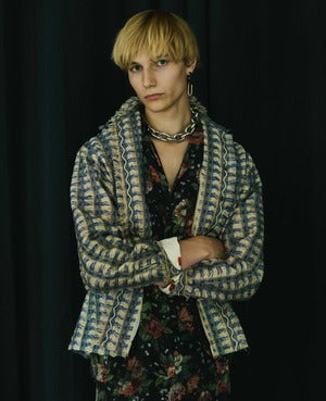 CURRENTAGE /  Tweed Mexican Jacket