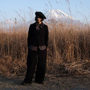 T-MICHEL / ''SHUFLLE'' Moleskin KINDERMAN WIDE PANTS