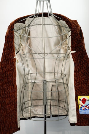 NOBNAGA Paris / Super Concave Shoulder Brown Corduroy Jacket