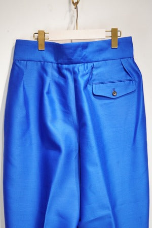 HS-ATTIRE (HAVERSACK) / 862501 Silk Wool  Gurkha Wide Pants  (220900)