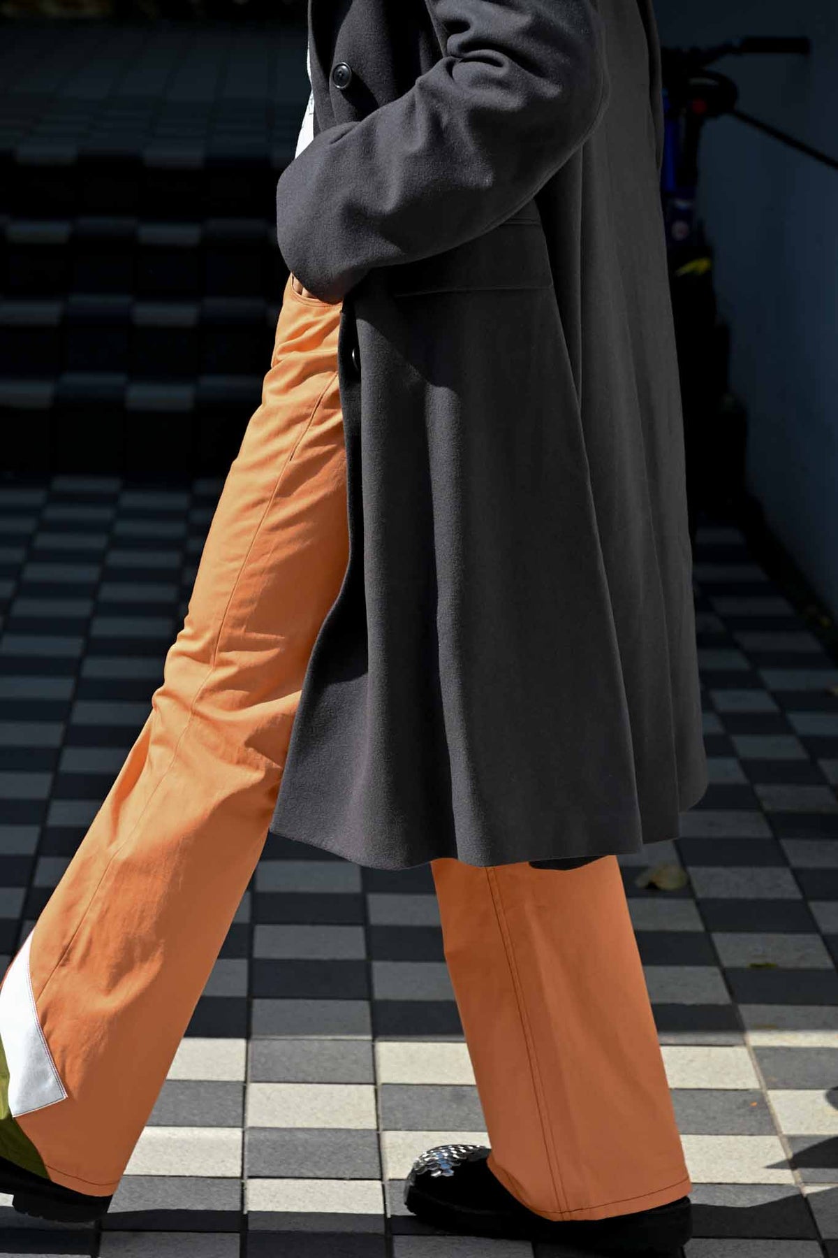 MA2608 Teracotta Flared Pants / MASAO SHIMIZU     (221358)