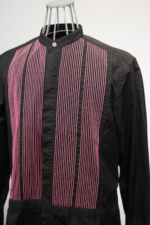 Any where out of the world × ARCD /  Pin tuck Band coller Shirt     (221069)