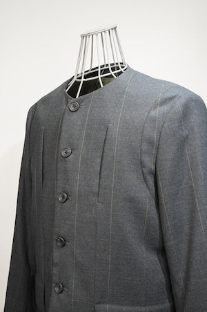 Call / Super 100's No Collar Jacket