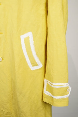 m's braque/Trompe-I'oeil Painted Coat