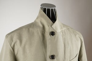 MAINU/Cotton Silk Peaked Lapel Jacket