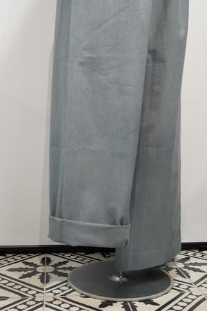 m's Braque / Bleach Tuck Wide Pants