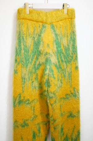 87 Avril 90 /  Tie-Dye Splash Mohair Pants