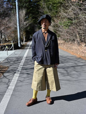 KONNO   ''弐式脚衣 Hard Twill Chino Short Pants''