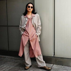 Call / Super 100's No Collar Jacket