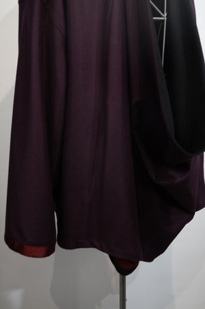 NOBNAGA Paris /  BIG-NECK REVERSIBLE PULL OVER