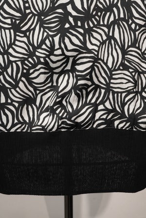 m's braque / BBS-85 251313  Leaf Print Short Sleeves Shirt