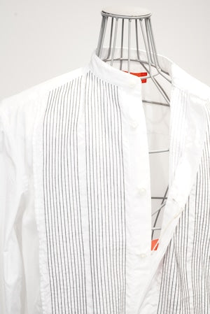 Any where out of the world × ARCD /  Pin tuck Band coller Shirt     (221069)
