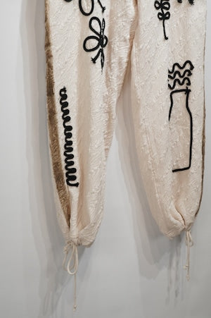 EMAM Design / Easy pants with Embroidery Design