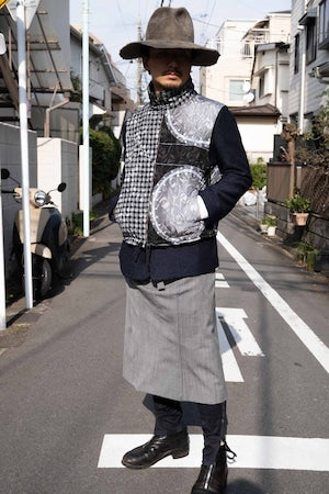 NOBNAGA Paris / Quilted Gilet  (221129)