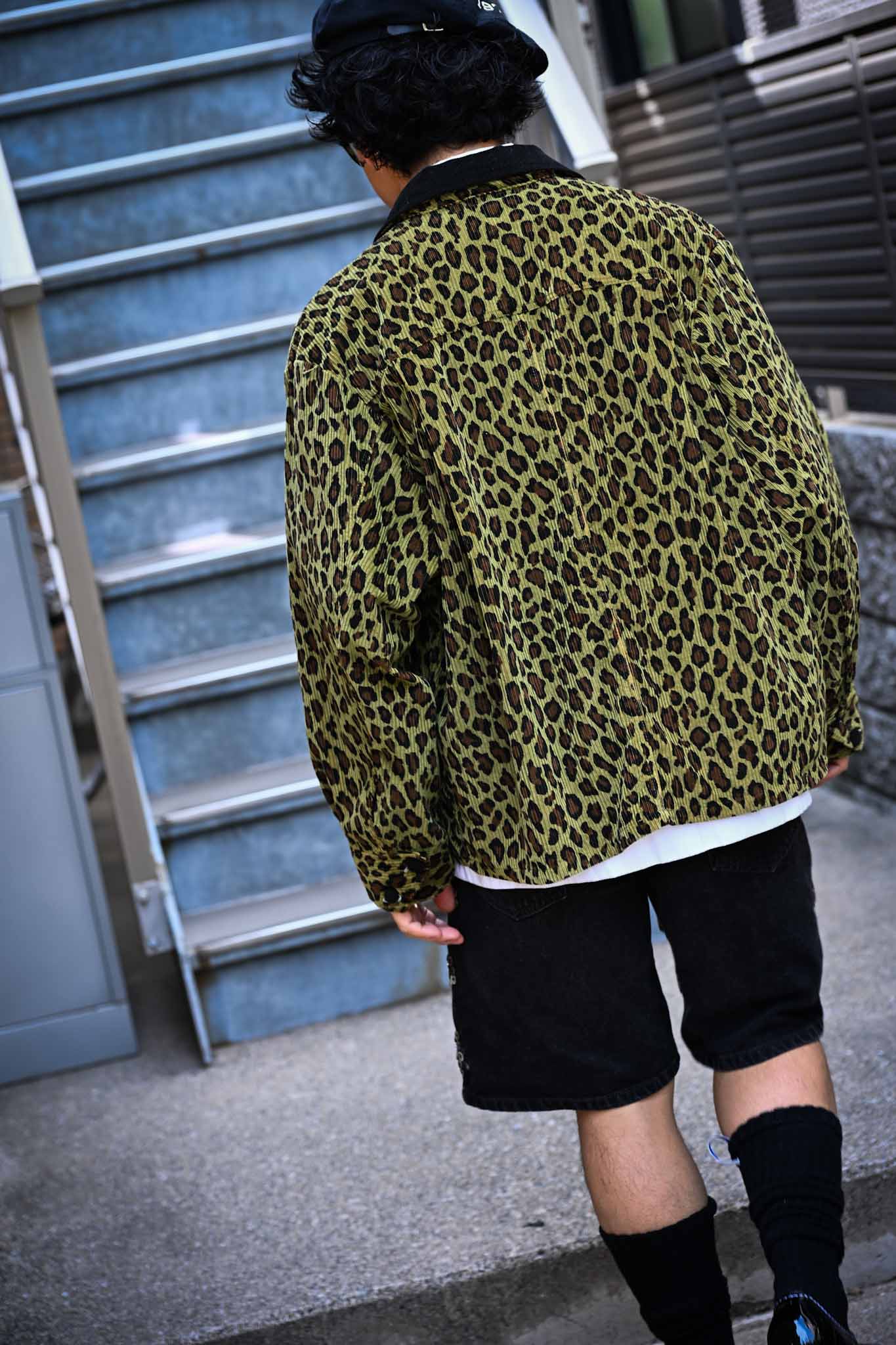 tokio / Psy Leopard Work Jacket  (221210)