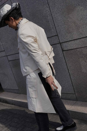 A BLUE CONCERT / BELLBOY JACKET   (221173)