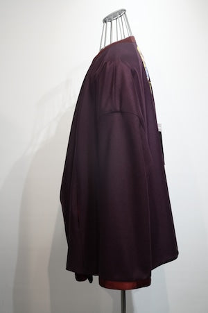 NOBNAGA Paris /  BIG-NECK REVERSIBLE PULL OVER