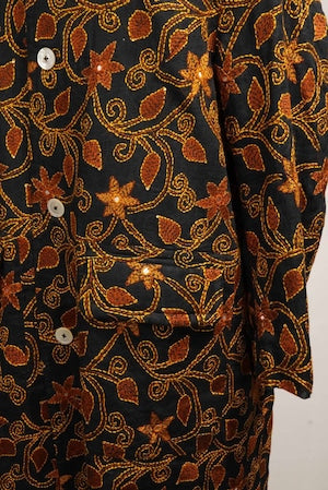 PERIOD FEATURES /   HAND EMBROIDERY COAT  (220919)