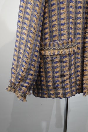 CURRENTAGE /  Tweed Mexican Jacket