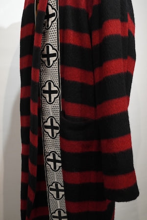 NOBNAGA Paris /  Taped Kimono Collar Coat（220826)