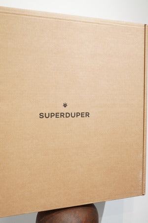 SUPER DUPER / DUKE RABBIT FUR FELT FEDORA CROWN  HAT