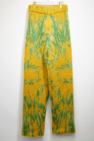 87 Avril 90 /  Tie-Dye Splash Mohair Pants