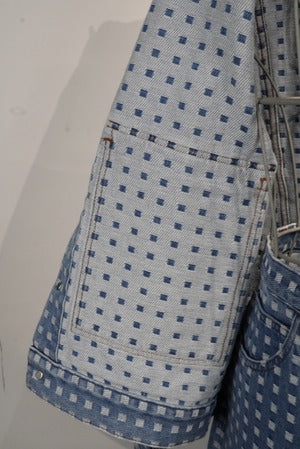 REVERBARATE / REV-25SS-DJ02  GRED DENIM JACKET  (220958)