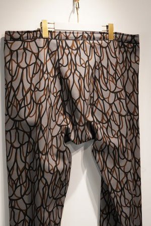 NOBNAGA Paris / SOFT SEAM REVERSIBLE SAROUEL BAGGY PANTS