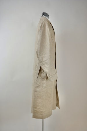 HS- Equipment （HAVERSACK）/ Original SASHIKO Linen Cotton Atelier Coat