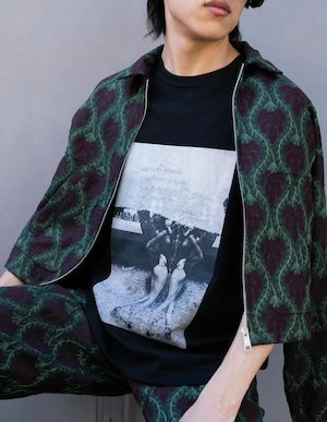 NOBNAGA Paris × Zenji Fujiyama /  Print T-Shirt  espi&   (221059)