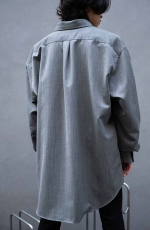 CLASS / CCFA02UNI  SHARKSKIN（LYRIA) Big Shirts  (221070)