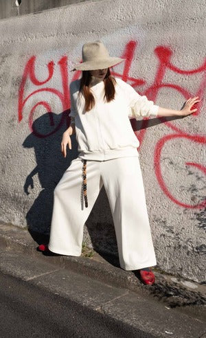 REVERBARATE /  REV -25SS-RB25-TP  ''WIDE TRACK PANTS''   (220937)