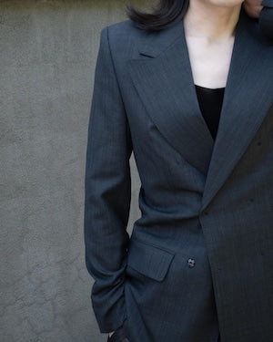 renoma Paris /  COSTES RCES01 WOOL GLEN CHECK JACKET