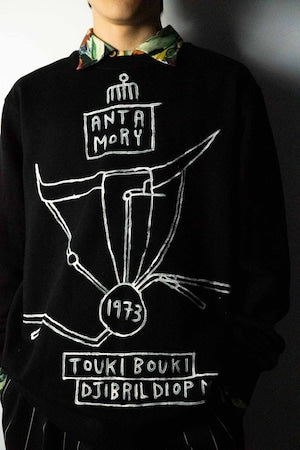 LETINGS /  -ANTA MORY-  HAND PAINTED  IBI SWEAT SHITS  (220985)