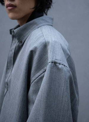 CLASS / CCFA02UNI  SHARKSKIN（LYRIA) Big Shirts  (221070)