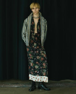 CURRENTAGE /  Tweed Mexican Jacket