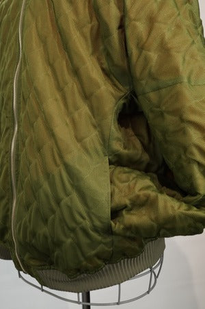 m's braque/Quilted Mesh Reversible MA-1