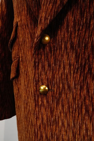 NOBNAGA Paris / Super Concave Shoulder Brown Corduroy Jacket