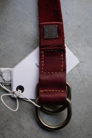 GUIDI / BLT  BISON FULL GRAIN LONG LEATHER BELT（221139）