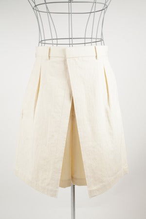 MAINU/Organic Cotton Amunzen Double Front Short Pants