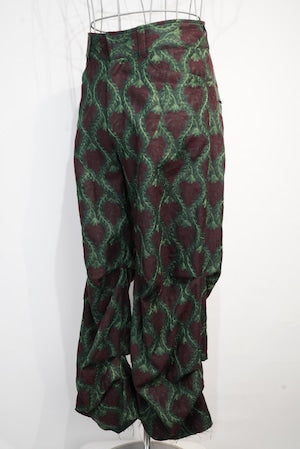 tokio / Botanic Lax ''SMASH FLAER'' Embroidered Pants