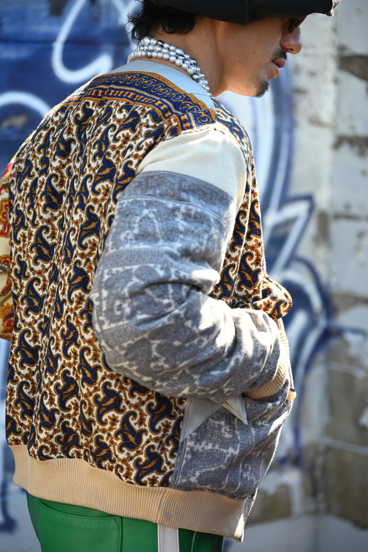 Paisley PatchWork Blouson  /  MASAO SHIMIZU   (221360)