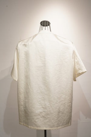 NOBNAGA Paris / RIBBED NECK NO SIDE SEAM TEE SHIRT   (220972)