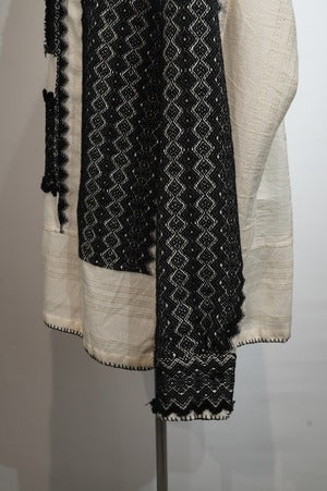CURRENTAGE / A2544FB316　Jacquard Embroidered Shirt