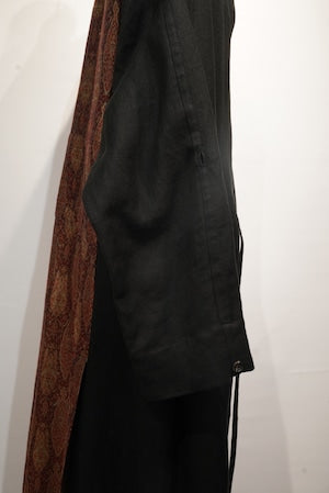 eofm / Linen long length coat   (220971)