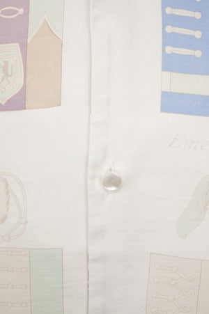 NOBNAGA Paris /Short-Sleeved Open-Collared Shirt