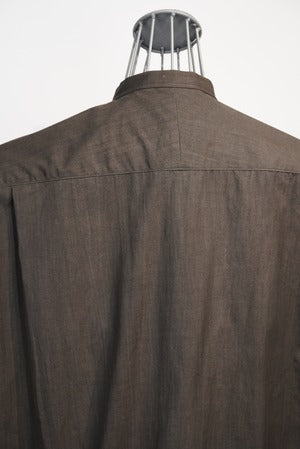 HAVERSACK / Dying Black Broadcloth (Japan Sumizome) Sleeping Shirt   (221040)