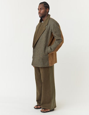 NOBNAGA Paris / British Wool GURUKHA BAGGY PANTS   (221074)